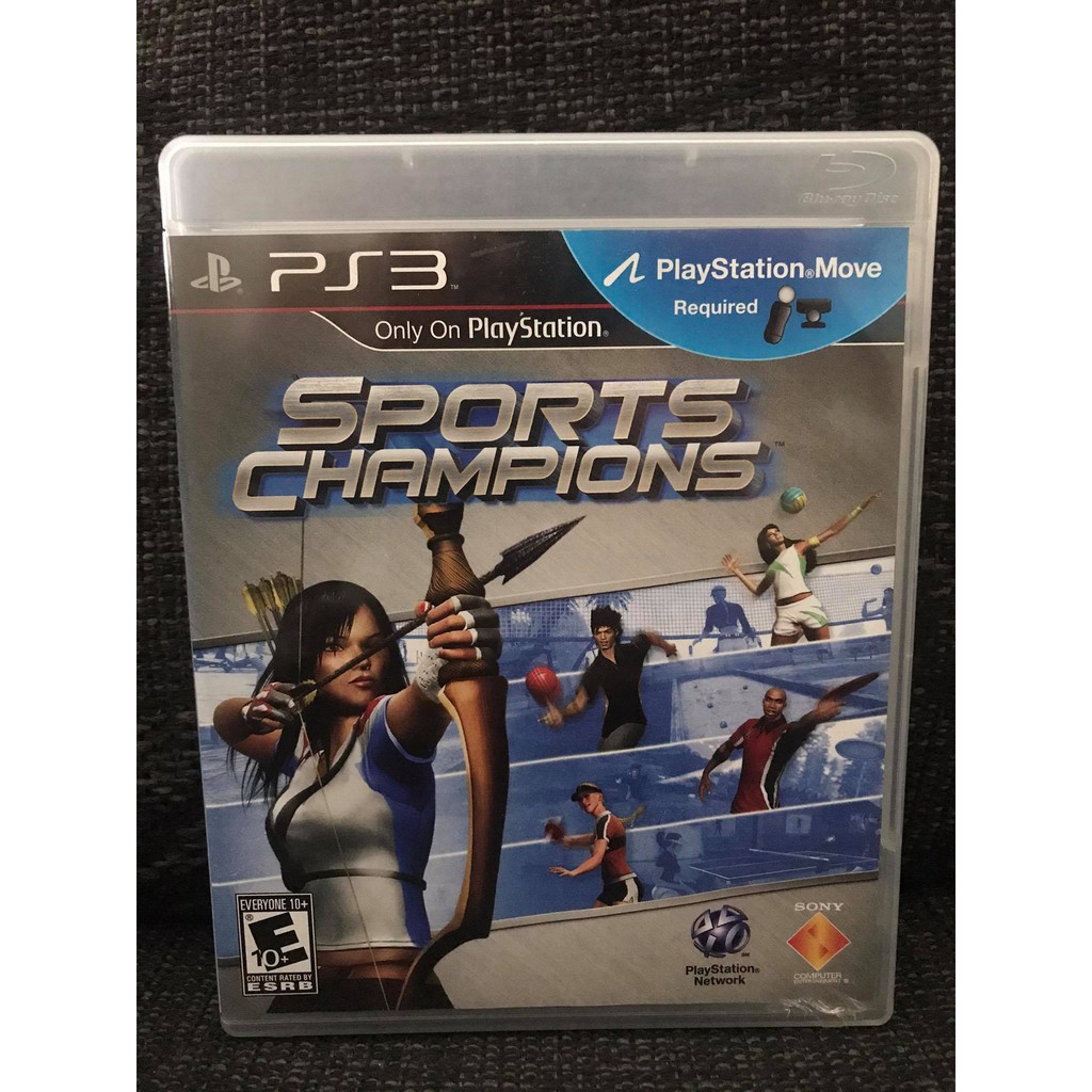 Jogo Original Sports Champions Playstation Ps3 Mídia Física Com 10