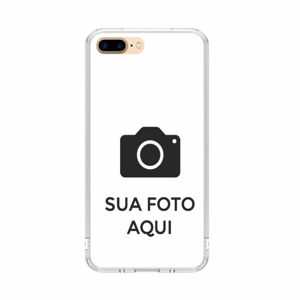 Capa Capinha IPhone 7 Plus Case Personalizada Com Sua Foto Faz A Boa 
