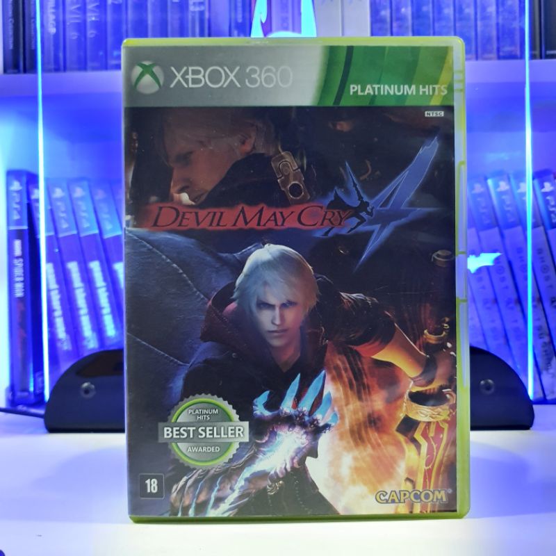 Jogo Devil May Cry 4 Xbox 360 Lacrado Platinum Hits em Promoção na
