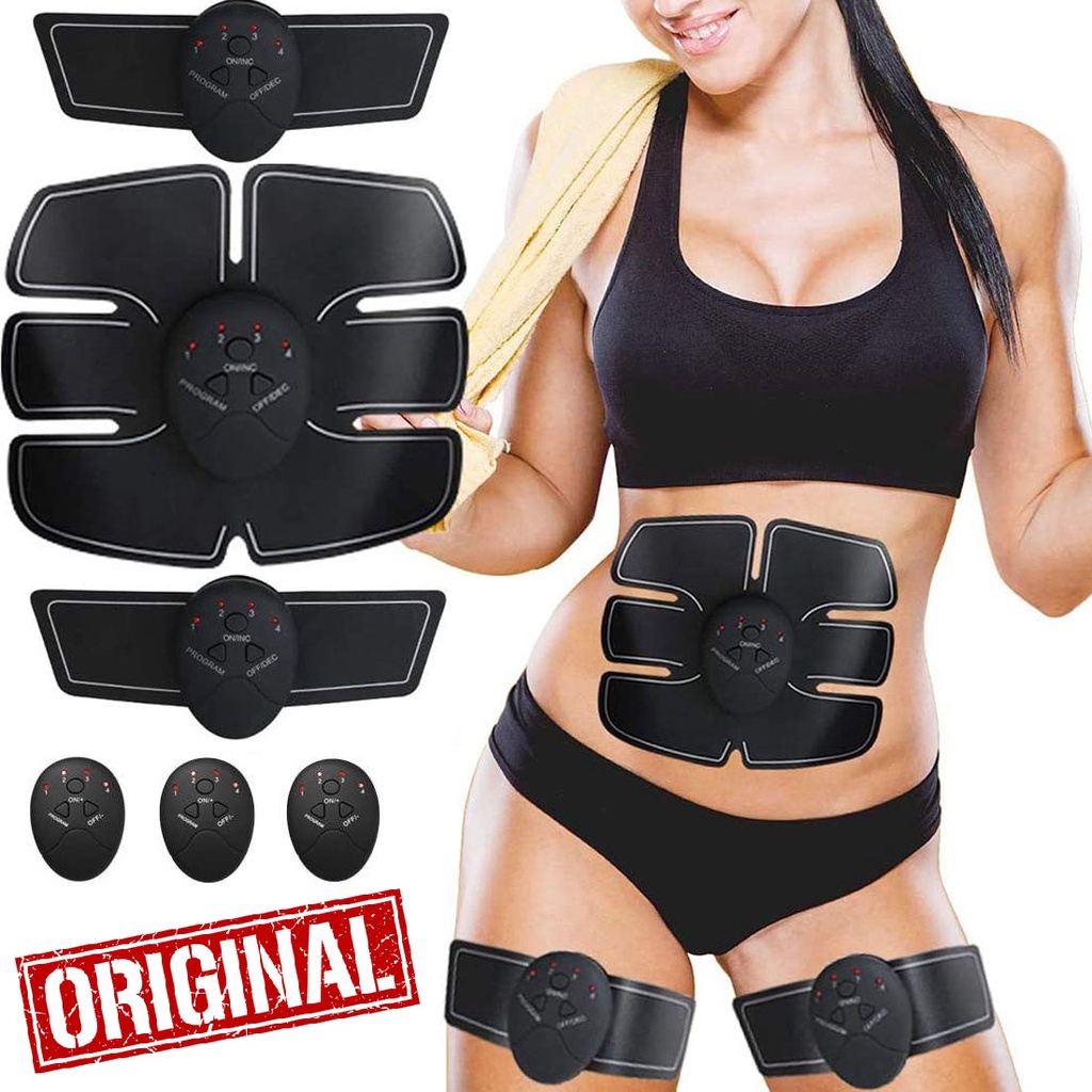 痩身マシーン　ダイエット　Dr.ibis Aparelho Tonificador Muscular Estimulador Six Pad Abs Fit One