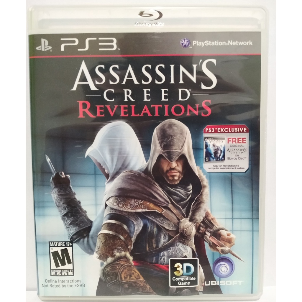 Jogo Assassin's Creed Revelations Ps3 Mídia Física Original