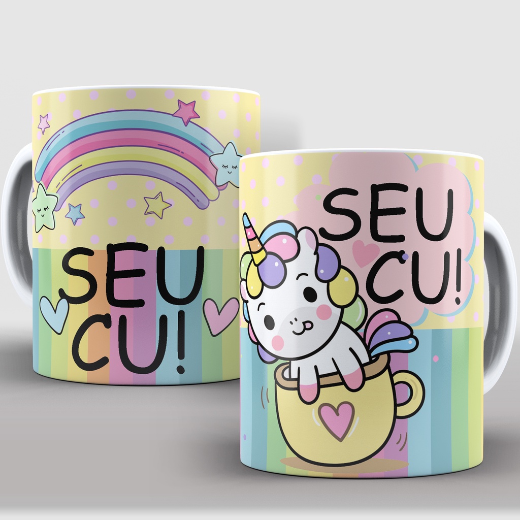 Caneca Porcelana Frases Para Maiores de 18 anos - Unicórnio Capivara  Malcriada Indelicada - Palavrão (personalizados para adulto) | Shopee Brasil