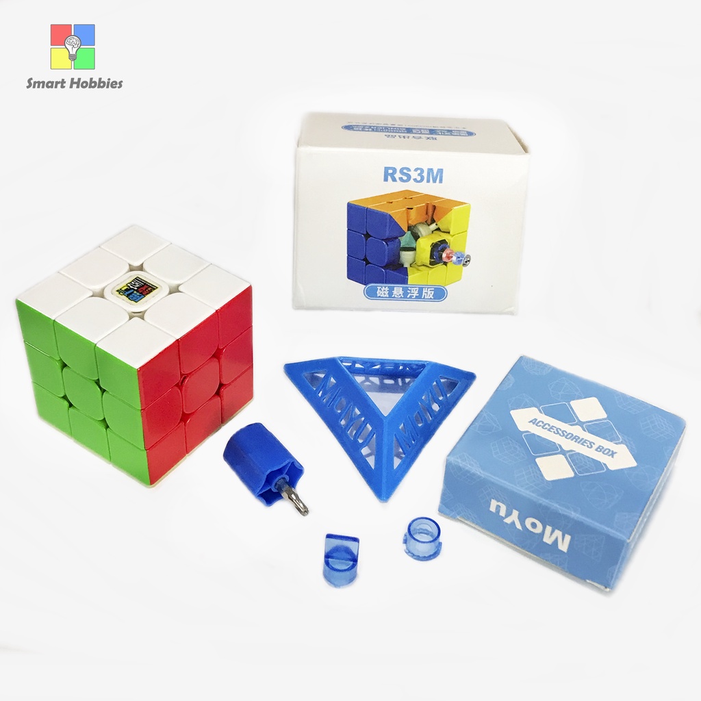 Cubo Mágico 3x3x3 MoYu RS3M V5 Magnético Ajuste Duplo - Cubo ao Cubo - A  Sua Loja de Cubo Mágico Profissional