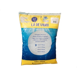 Lã De Vidro Filtro Mecânico Para Aquário Stillpet 15x40cm