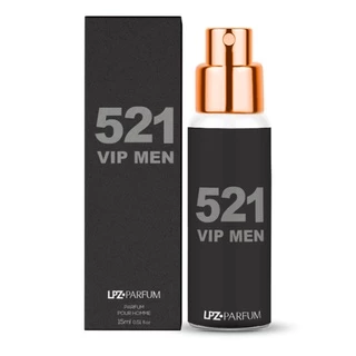 Perfume 521 Vip Men - Lpz.parfum (ref. Importada) - 15ml - Inspirado no 212 Vip Mem