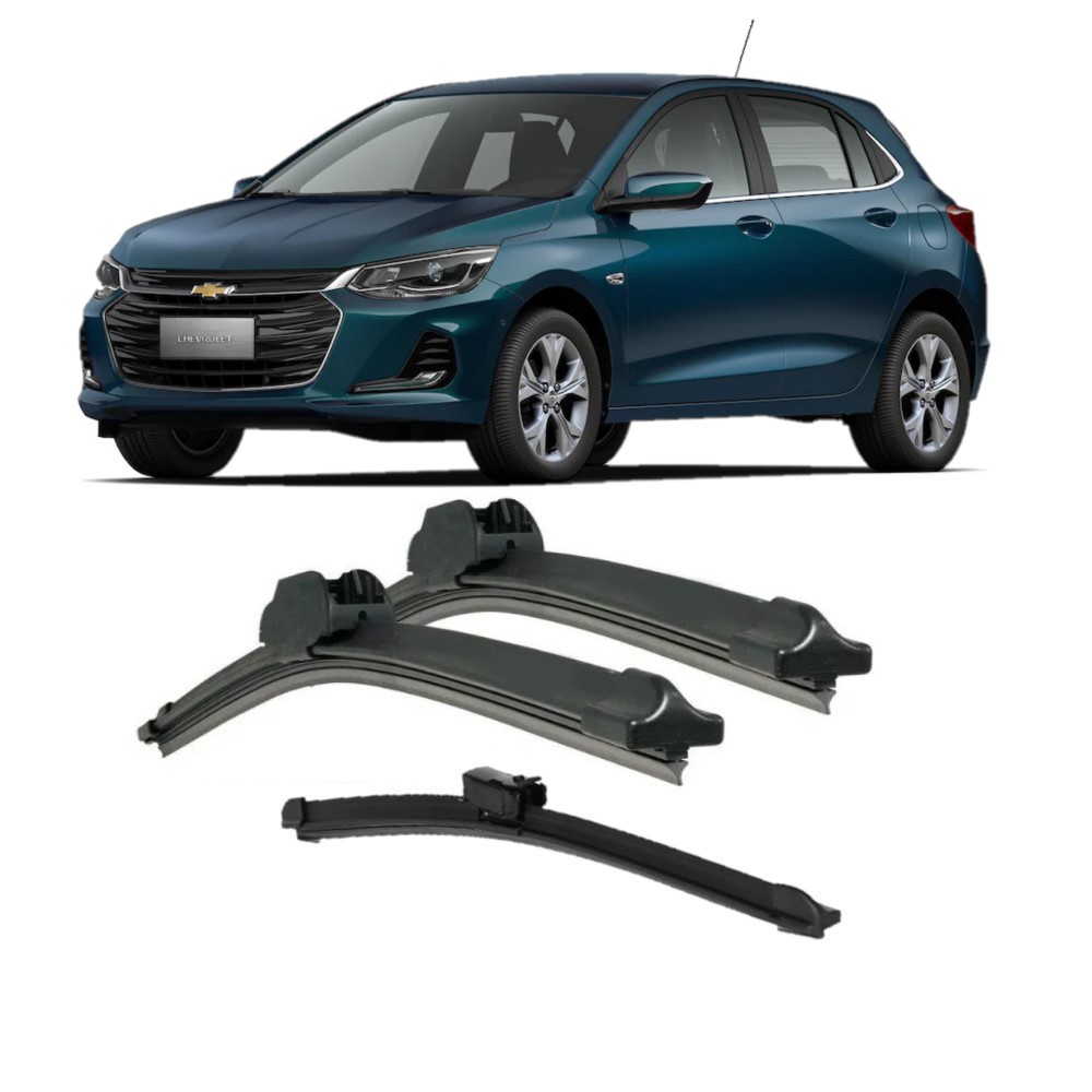 Jogo Limpador Parabrisa Palheta Gm Novo Onix 2020 2021 2022