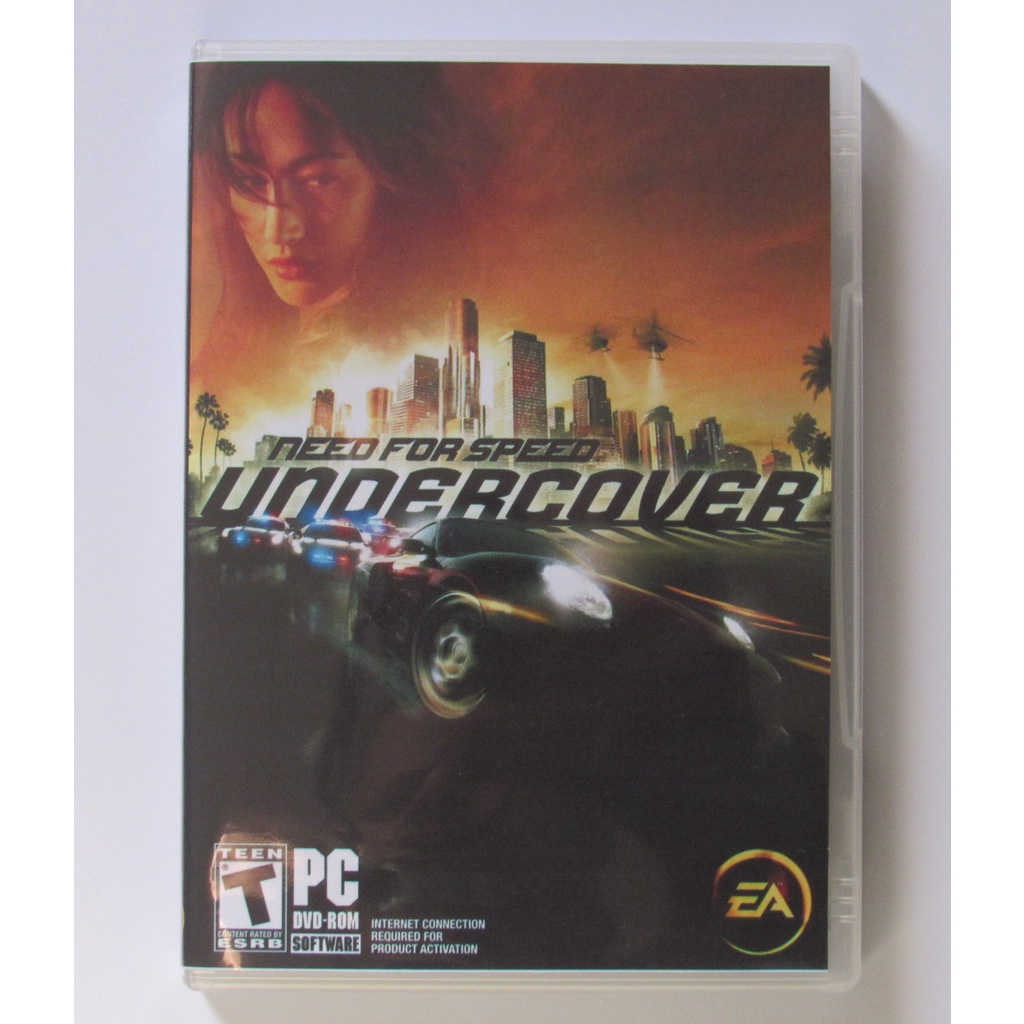 Mídia Física Jogo De Corrida Need for Speed Undercover Pc - GAMES &  ELETRONICOS