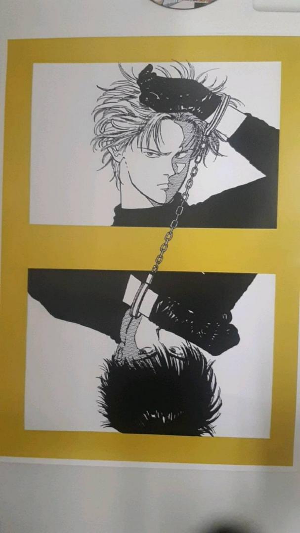 Clássico Anime Banana Fish Poster Retro, Papel Kraft, DIY, Vintage, Casa,  Quarto, Bar, Café, Arte Estética