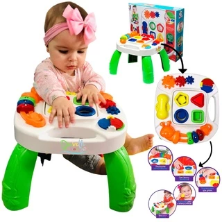 Mesa Divertida Didatica Play Time Cotiplas educacional Ref 1996 em Oferta na Shopee