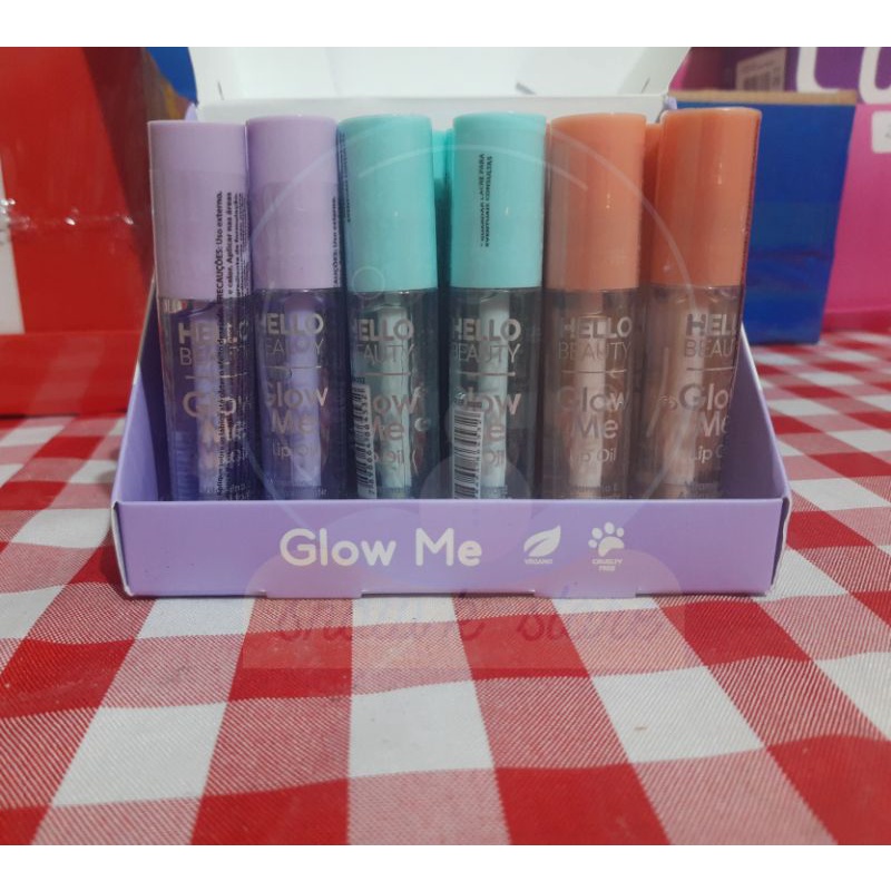 hello beauty lip oil glow me