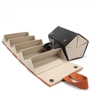 Porta Óculos De Sol De Couro Pu / Simples / Multicolorido / Portátil / Dobrável Para Óculos De Sol / Organizador De Óculos De Sol