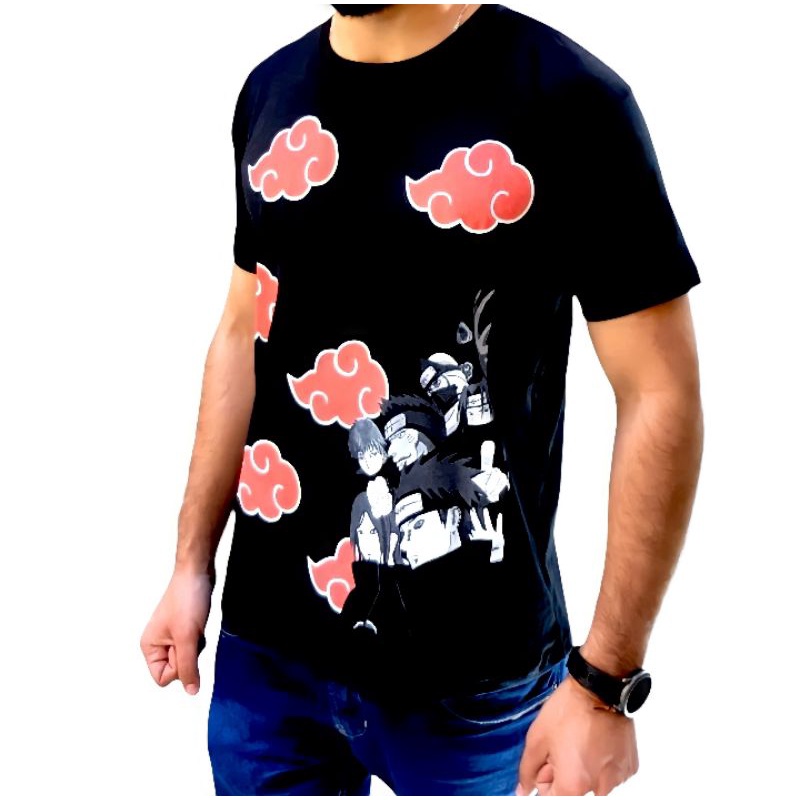 Pijama Naruto Hombre Camiseta Naruto Shippuden Akatsuki Para