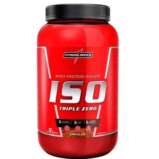 Iso Triple Zero Whey Protein isolado (907g) Integralmedica