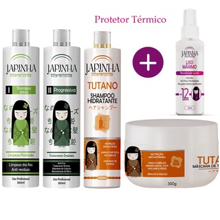 Kit Progressiva Orgânica + Hidratação + Liso Máximo