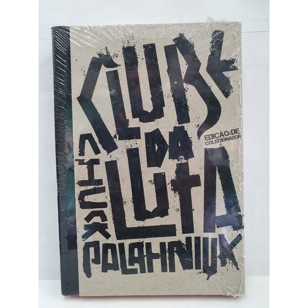 Livro Clube da Luta, de Chuck Palahniuk - Edição de colecionador Capa Dura