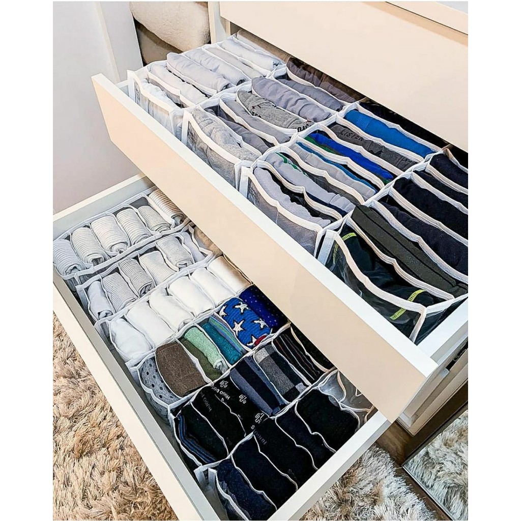 Kit Organizador de Cuecas e Camisetas Masculinas | Shopee Brasil