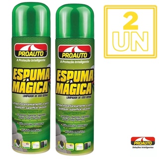 2 Espuma Magica Limpador De Uso Geral Tira Remove Manchas Tapetes Carpetes Sofas Colchoes Tenis
