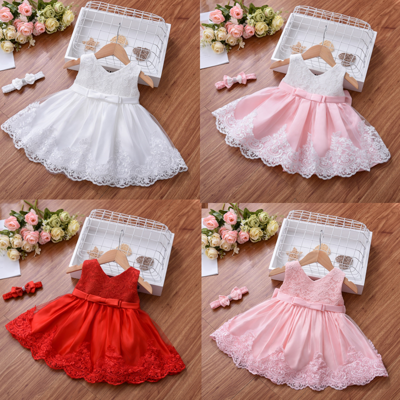 Roupa Menina Vestido Bebê Princesa Várias Cores