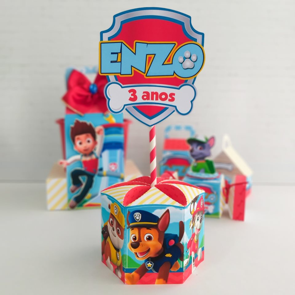 Balão Centro de Mesa Patrulha Canina na Black Friday 2025 | BuscaProdutos