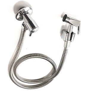 Ducha Higiênica Luxo PQ08 Metal Cromado Acionamento 1/4 De Volta