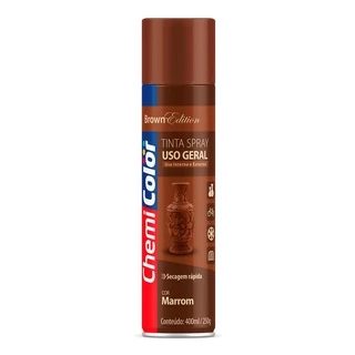 SPRAY CHEMICOLOR MARROM 400ML 0680134 C407058