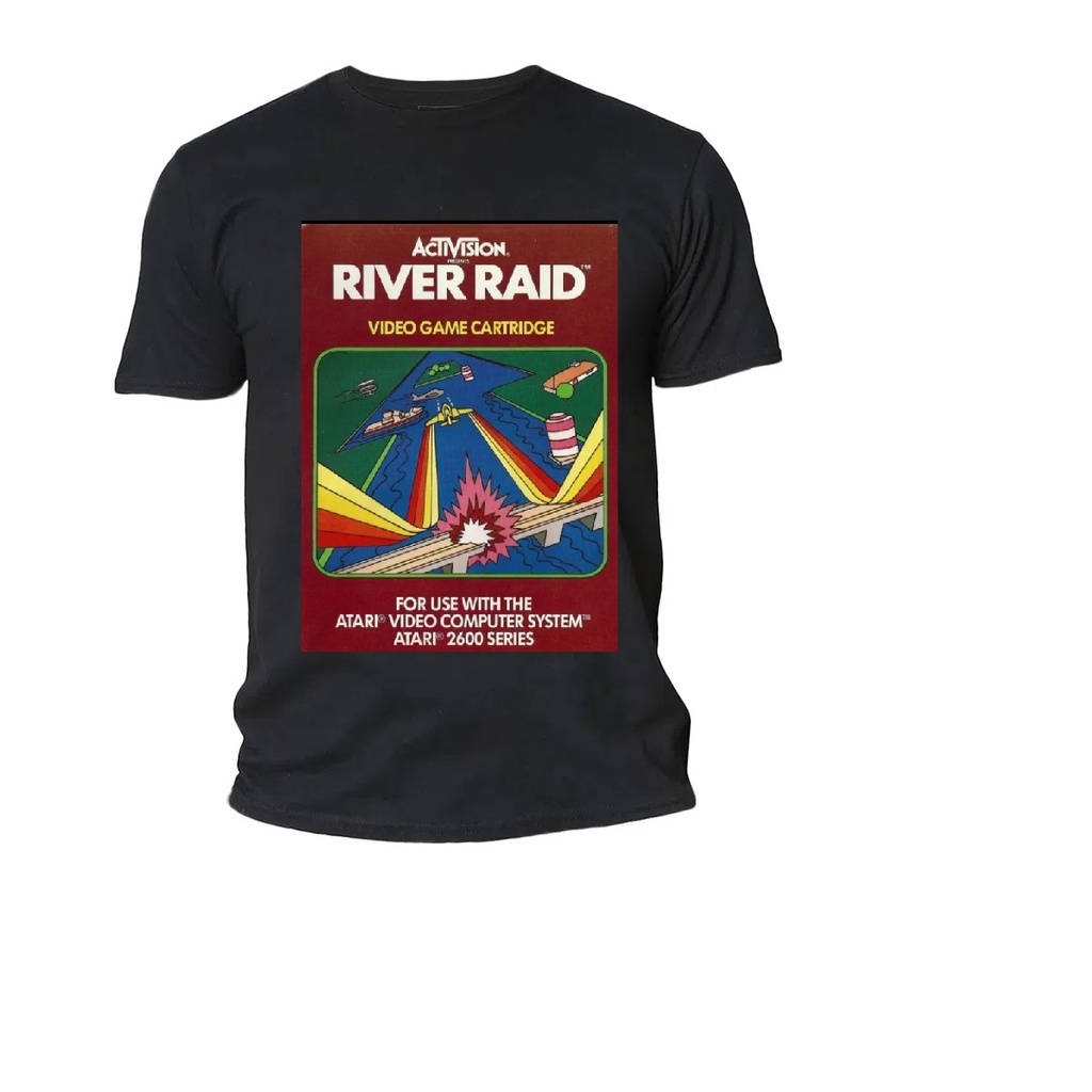 Camiseta River Raid Atari Activision - Retro Games