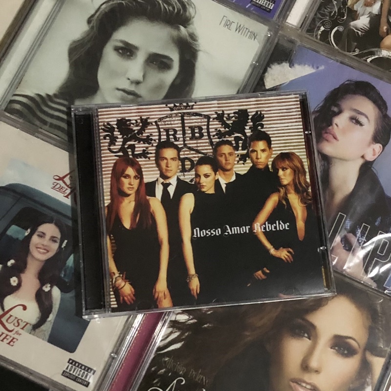 CD RBD - Nosso Amor Rebelde (Edição em Português) | Shopee Brasil