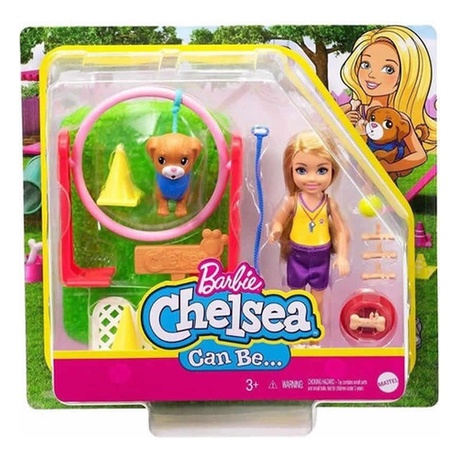 Barbie Chelsea Profissões Treinadora De Cães Gtn62