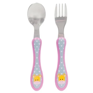 Kit Garfo e Faca Girafinha 10679 - Buba
