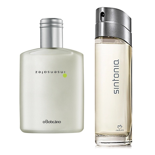 Perfume Sintonia Natura + Perfume Insensatez Boticário