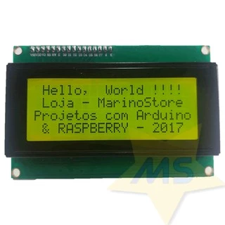 Display Lcd 2004 20x4 (4 Linhas) ou LCD 1602 (2 linhas)