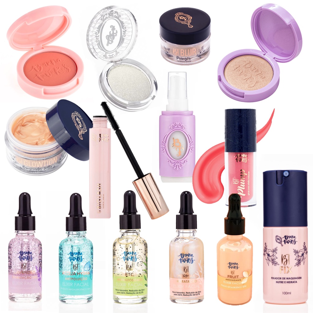Produtos Bruna Tavares Cuidado Facial Skincare Elixir Primer Fixador ...