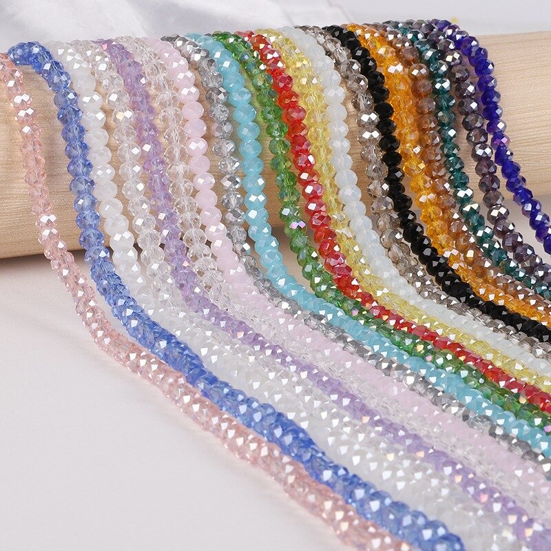 3mm Contas De Cristal 125 Pçs Para Fazer Joias / Faça Você Mesmo