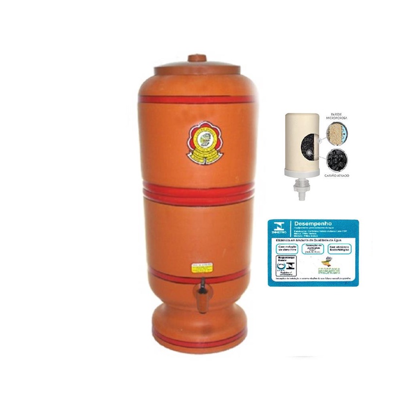 Filtro De Barro Pequeno para Apartamentos | Shopee Brasil