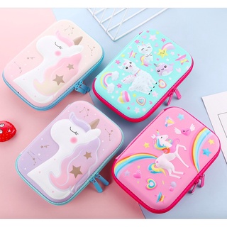 Smiggle Estojo De Lápis/Grande 3d Eva Unicórnio