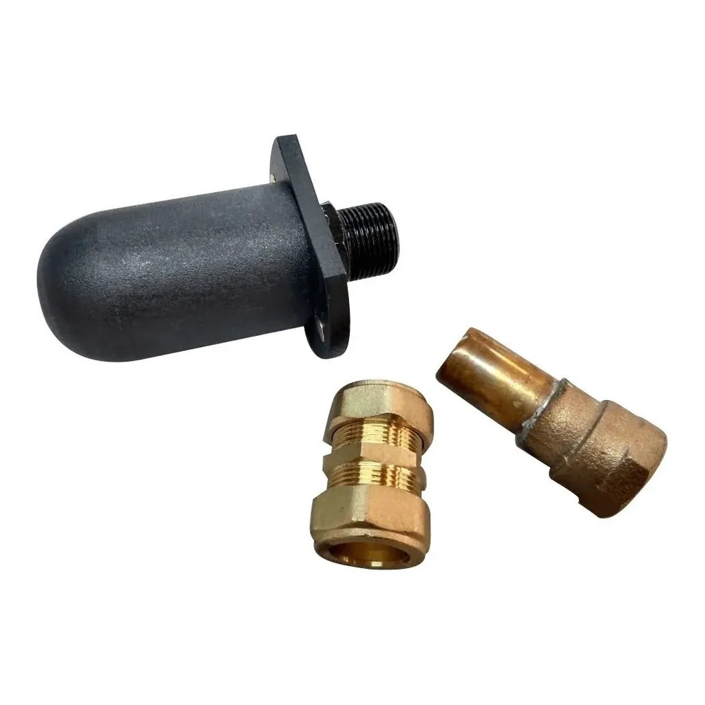 Kit Válvula Mecânica Anticongelante Para Aquecedor Placa Solar Boiler União Fácil Conector