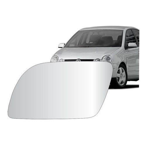 LENTE DO RETROVISOR POLO NOVO PLANO LD.E