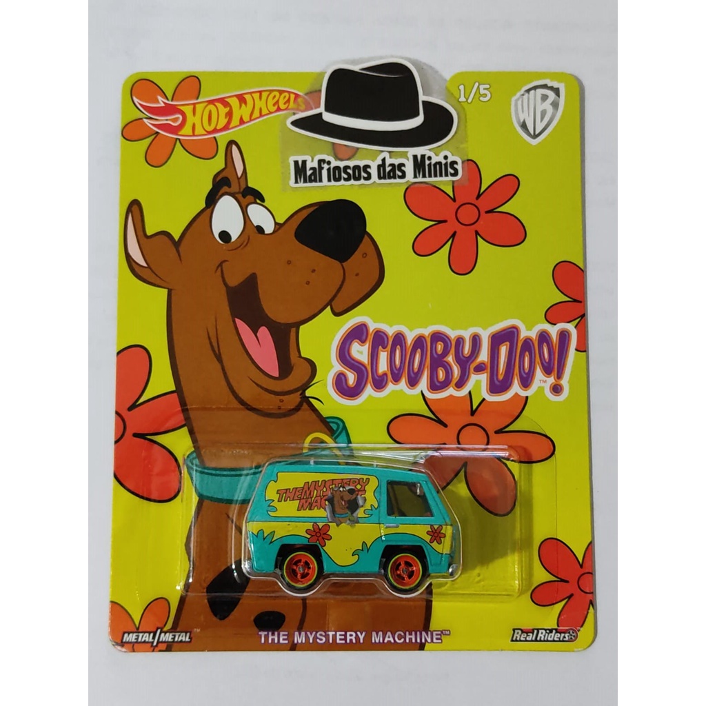 Hot Wheels The Mystery Machine Scooby Doo Shopee Brasil 9226