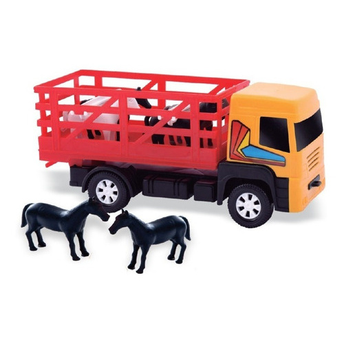 Brinquedo Caminhão De Cavalo Horse Strada Boiadeiro