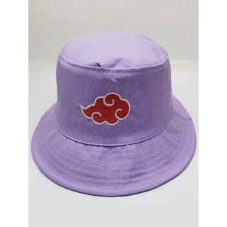 Chapéu Naruto Akatsuki Bucket Hat New Cap Anime Nuvem - Megafull