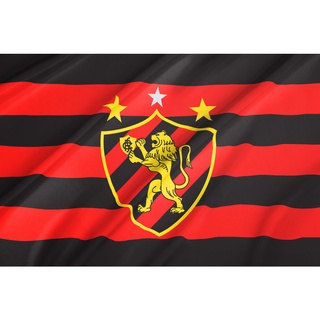 Bandeira Do Sport Club do Recife 1,50m X 1,0m - SQ02