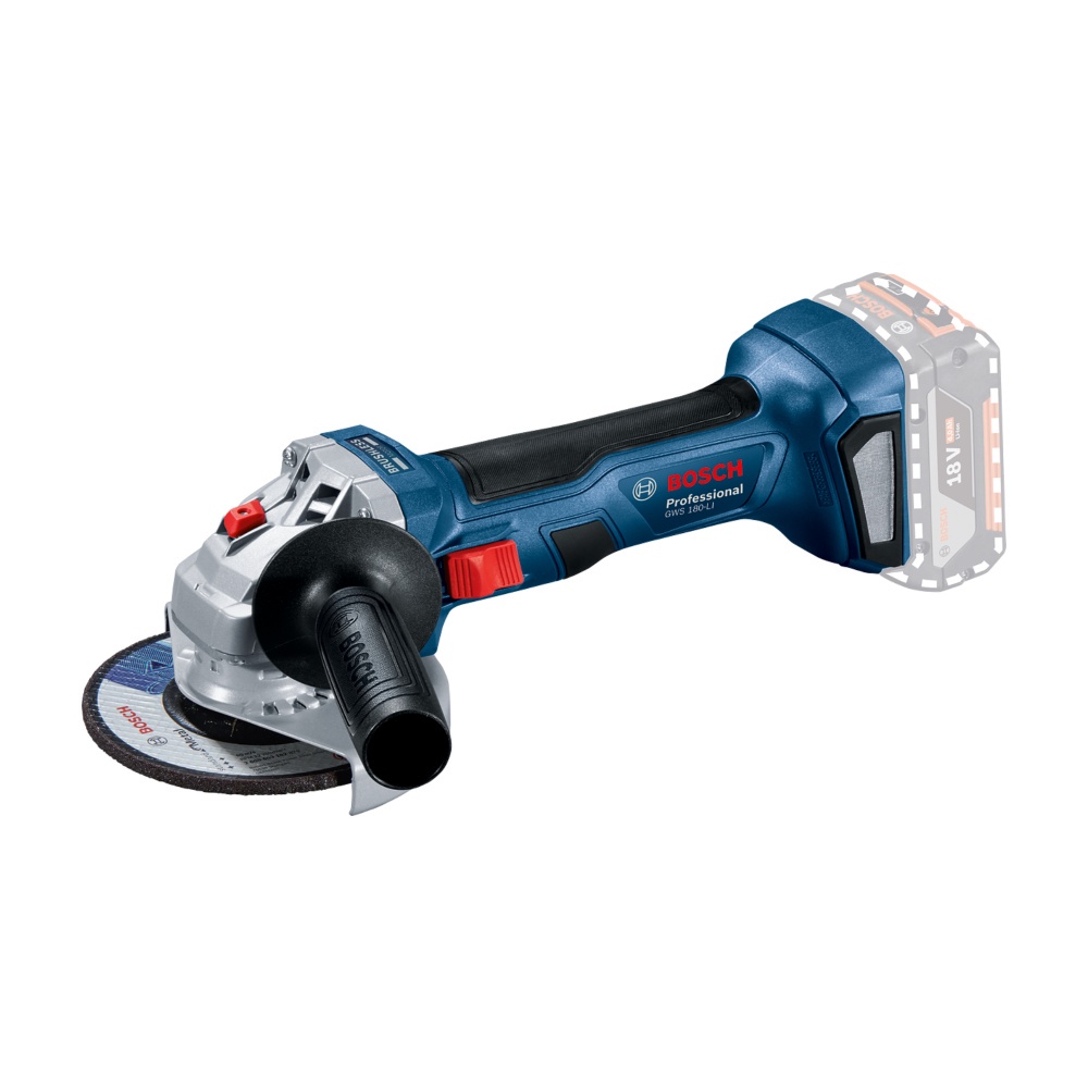 Esmerilhadeira a Bateria Bosch GWS 180-LI 18V Brushless SB
