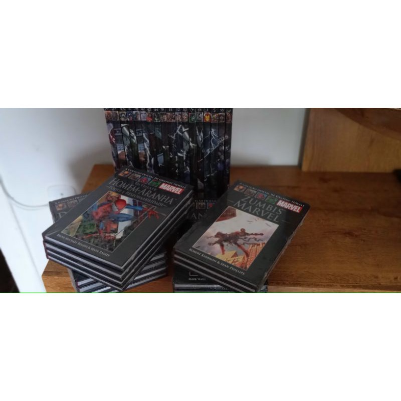 Coleção Marvel Graphic Novels - Editora Salvat