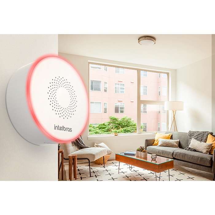 Sirene Sem Fio Wifi Alexa Intelbras ISI 1001