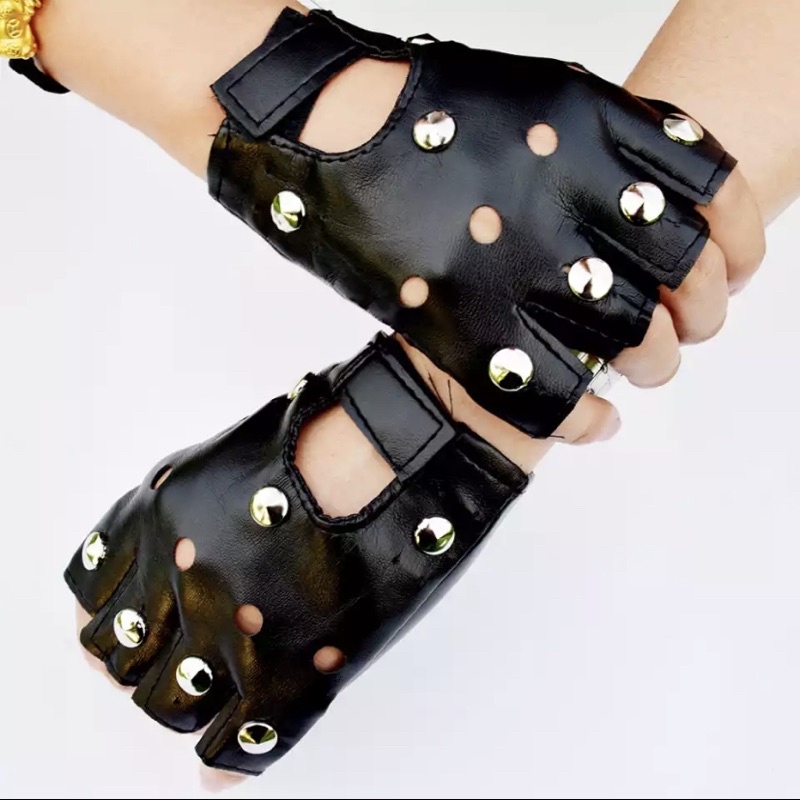 Luva Rave Unissex /e-girl /rock !!Par!! | Shopee Brasil