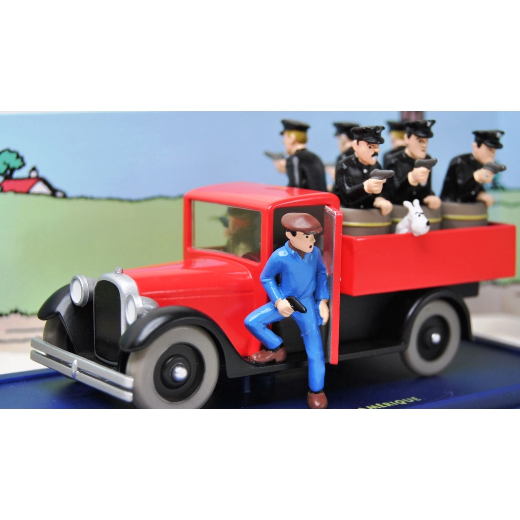 Tintin Carro Caminhão 1/43 Atlas Miniatura Tintin8 Aventuras