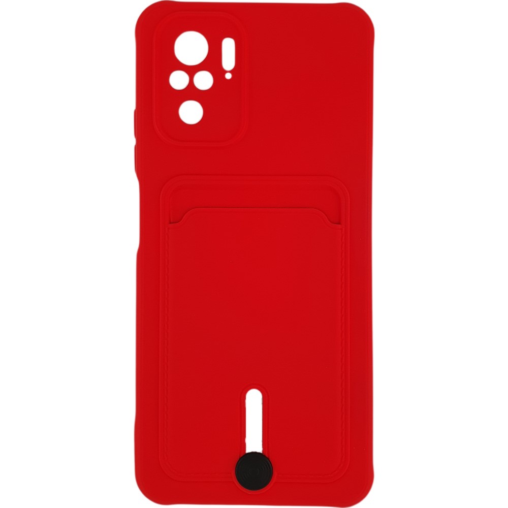 Yoedge Custodia Morbida Trasparente Per Xiaomi Redmi Note 10S – Silicone TPU Sottile Antiurto Con Motivo Cuori Bianco – Protezione Flessibile
