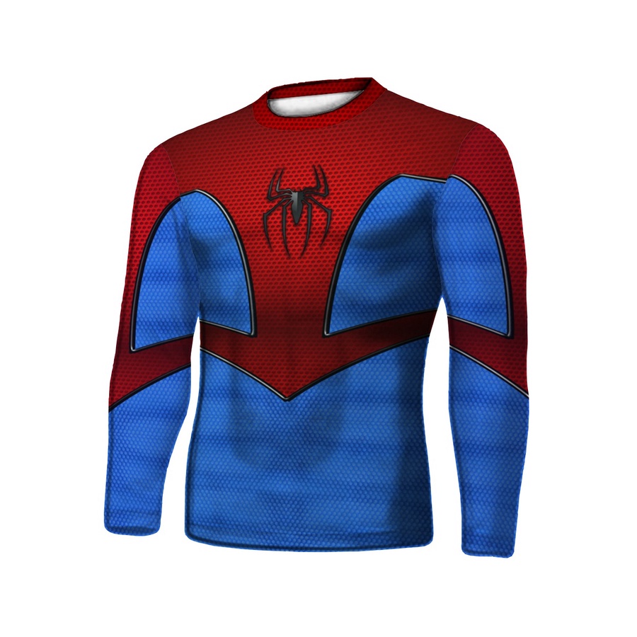 Camiseta de Compressão Masculina - Spider Man