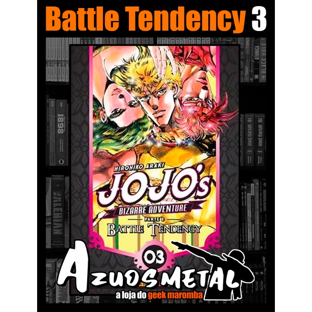 Jojo no Kimyou na Bouken vol. 12 (Jojo's Bizarre Adventure Parte 2 e 3) -  Edição japonesa