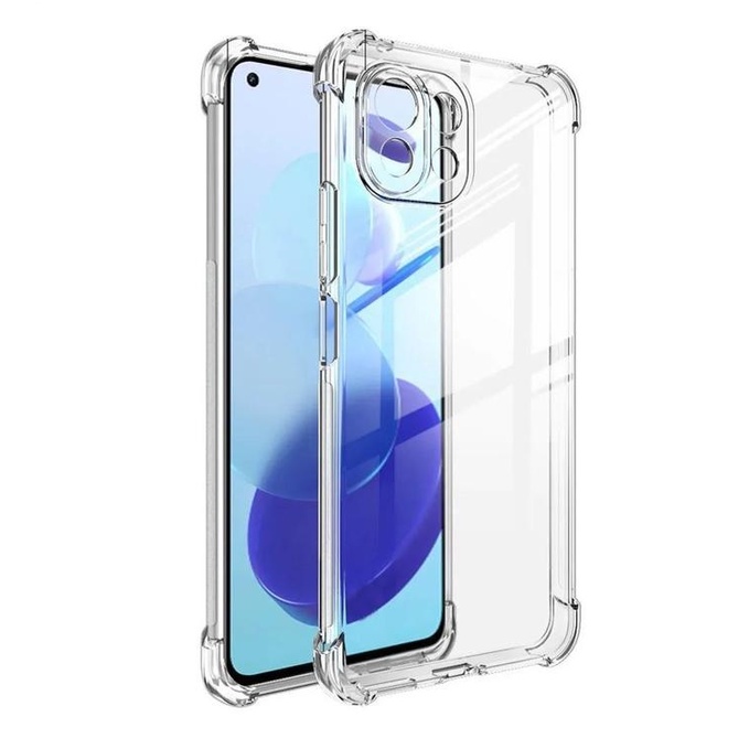 Capa Flexível Transparente Anti-Impacto Com Anel Para Xiaomi Mi 11T Pro 10T  11 Lite Redmi Note 10 11 10 9 - Escorrega o Preço